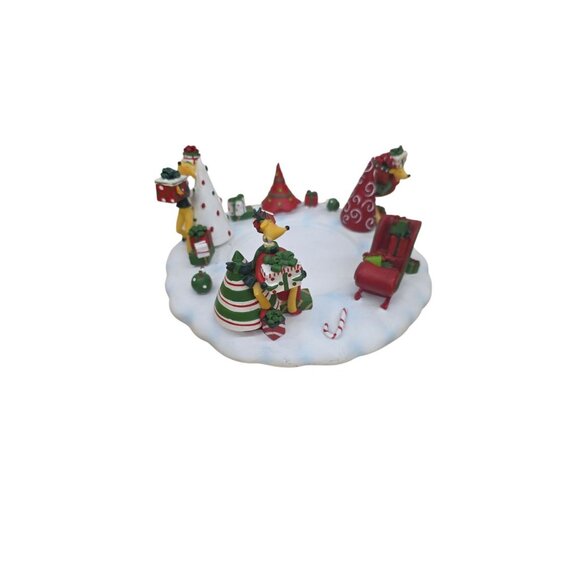 yankee candle Holder 4in Candle Christmas Holiday Reindeer - Picture 8 of 9